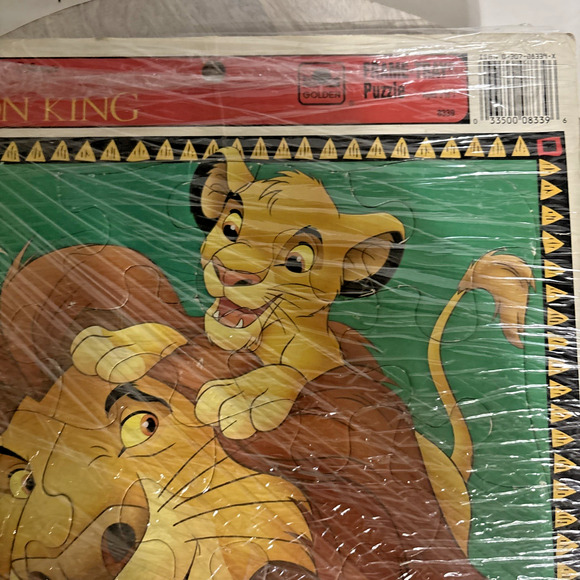 Disney Lion King Simba & Mufasa Jumbo Tray Puzzle - Picture 2 of 5
